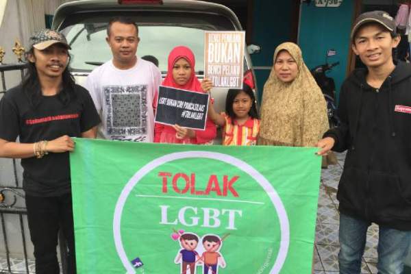 SKAB ajak masyarakat Tangsel tolak prilaku LGBT. (ist)
