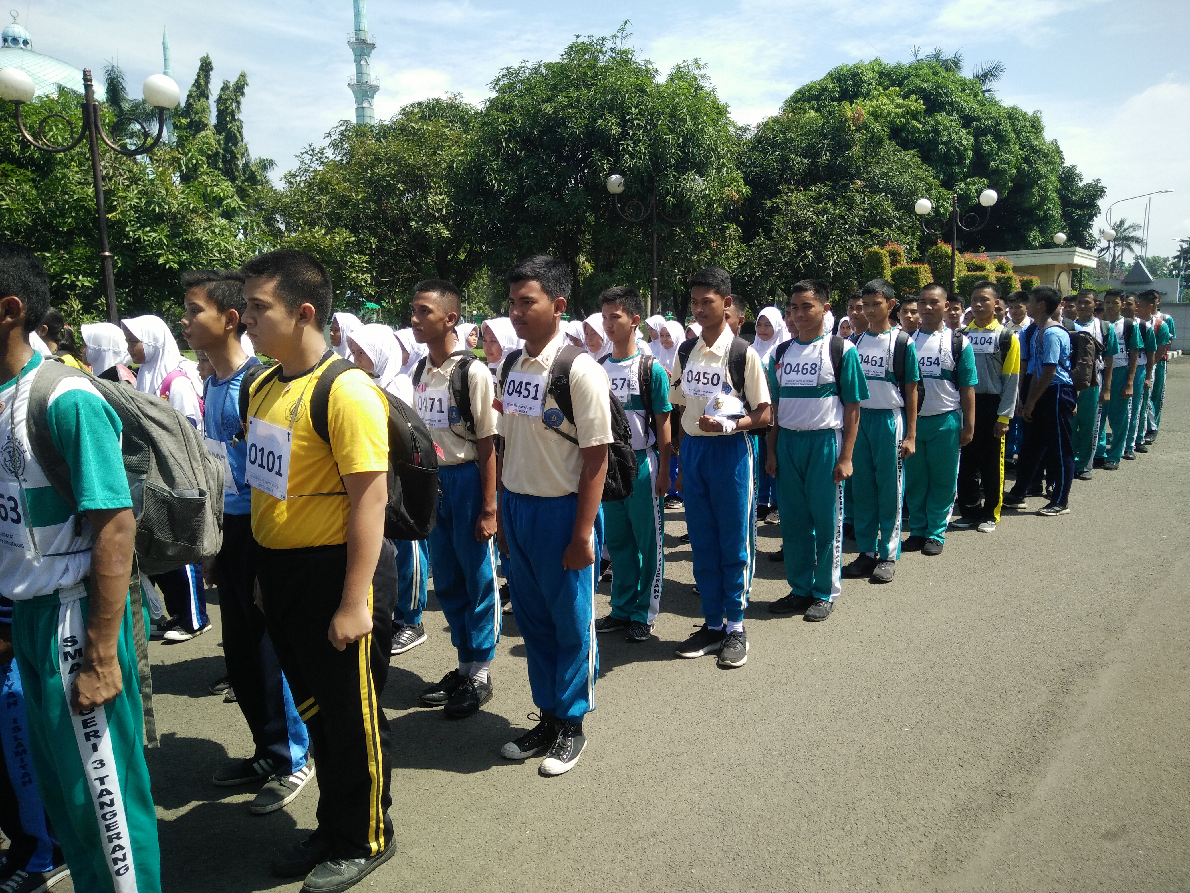 994 Pelajar Kota Tangerang Ikut Seleksi Paskibraka Palapa News